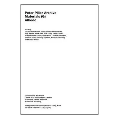 Peter Piller Archive, Materials (G) Albedo