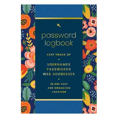 Password Logbook (Hip Floral) - Editors of Rock Point