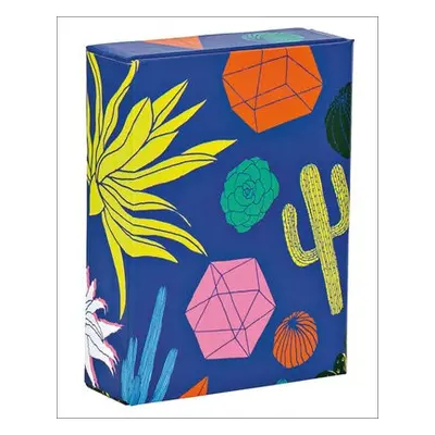 Cactus Party Playing Cards - Marine, Hello