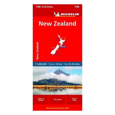 New Zealand - Michelin National Map 790 - Michelin