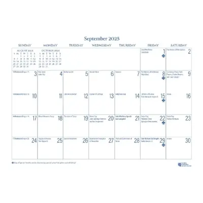 2025 Parish Wall Calendar