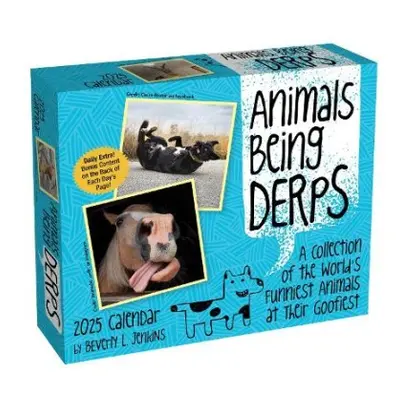 Animals Being Derps 2025 Day-to-Day Calendar - Jenkins, Beverly L.