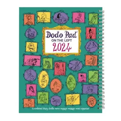 Dodo Pad ON THE LEFT Desk Diary 2024 - Week to View, Calendar Year Diary - Dodo, Lord