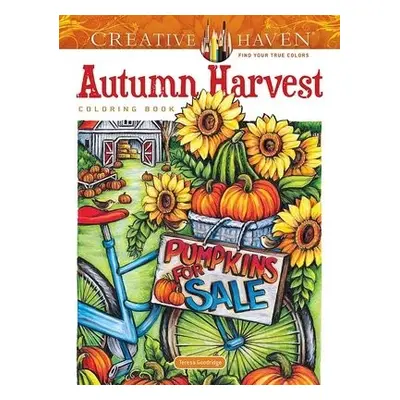 Creative Haven Autumn Harvest Coloring Book - Goodridge, Teresa