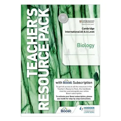 Cambridge International AS a A Level Biology Teacher's Resource Pack with Boost Subscription