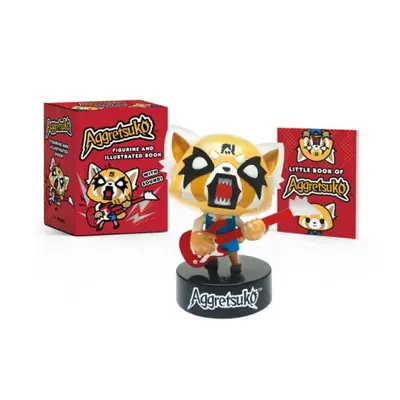 Aggretsuko Figurine and Illustrated Book - Sanrio, Sanrio