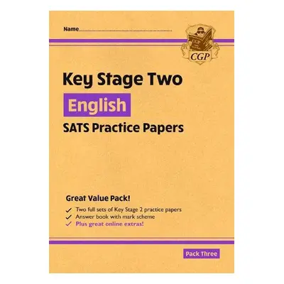 KS2 English SATS Practice Papers: Pack 3 - for the 2024 tests (with free Online Extras) - CGP Bo