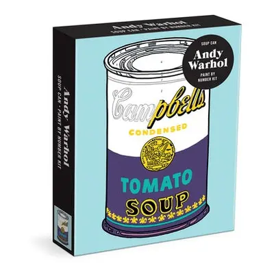 Andy Warhol Soup Can Paint By Number Kit - Galison