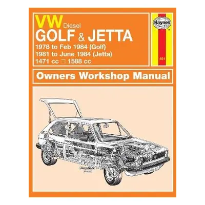 VW Golf a Jetta Mk 1 Diesel (78 - 84) Haynes Repair Manual - Haynes Publishing