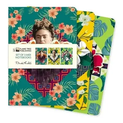 Frida Kahlo Set of 3 Midi Notebooks