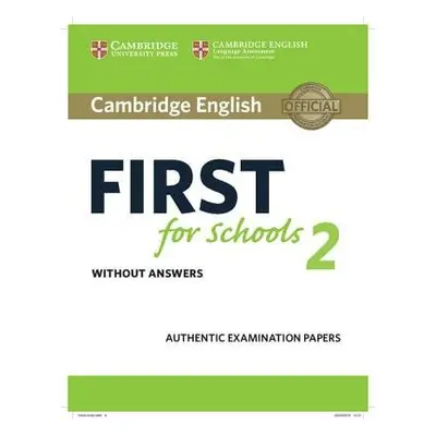 Cambridge English First for Schools 2 Student's Book without answers