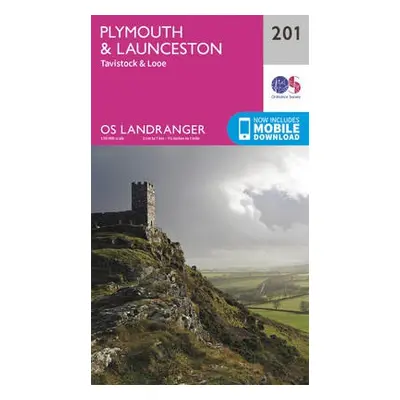 Plymouth a Launceston, Tavistock a Looe - Ordnance Survey