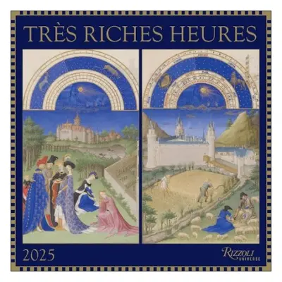 Tres Riches Heures 2025 Wall Calendar - Brothers, Limbourg