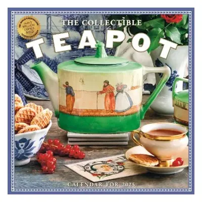 The Collectible Teapot Wall Calendar 2025 - Shin Binon, Betty a Arche, Sarah a Calendars, Workma