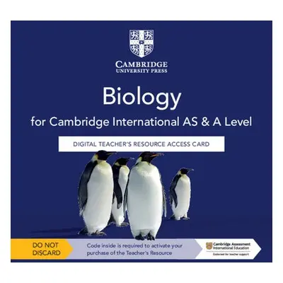 Cambridge International AS a A Level Biology Digital Teacher's Resource Access Card - Martindill