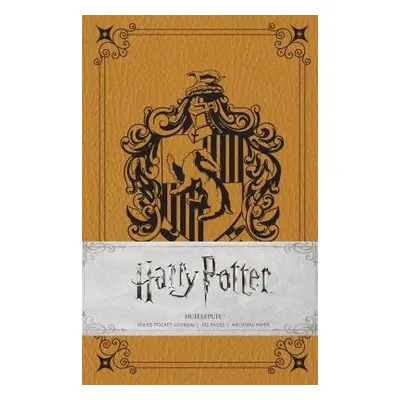 Harry Potter: Hufflepuff Ruled Pocket Journal - Insight Editions