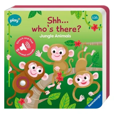 Ravensburger Play+ Infant a Toddler - Shhh…Who's there? Jungle Animals My First Seek and Find So