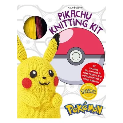 PokeMon Knitting Pikachu Kit - Boyette, Katie