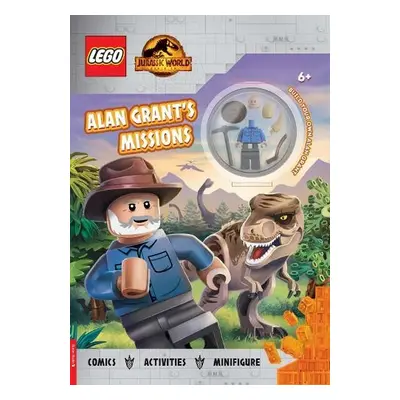 LEGO® Jurassic World™: Alan Grant’s Missions: Activity Book with Alan Grant minifigure - LEGO® a