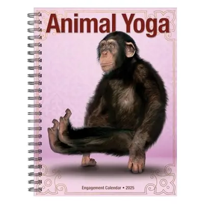 Animal Yoga 2025 6.5 X 8.5 Engagement Calendar - Willow Creek Press