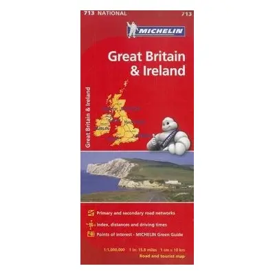 Great Britain a Ireland 2023 - Michelin National Map 713 - Michelin