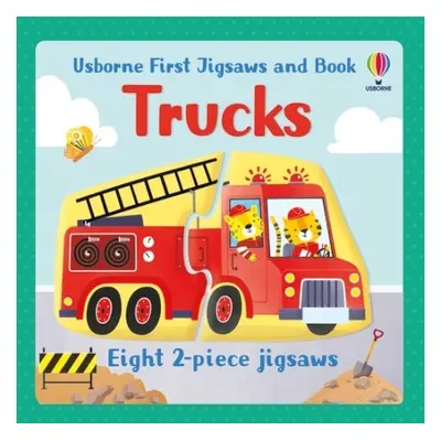 Usborne First Jigsaws and Book: Trucks - Wheatley, Abigail