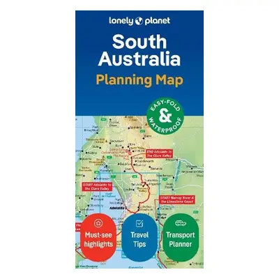 Lonely Planet South Australia Planning Map - Lonely Planet