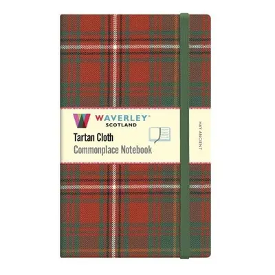 Waverley Tartan Commonplace Hay Ancient Large (21 X 13CM) Notebook - Scotland, Waverley