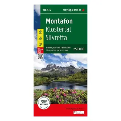 Montafon - Klostertal - Silvretta Hiking, Cycling a Leisure Map