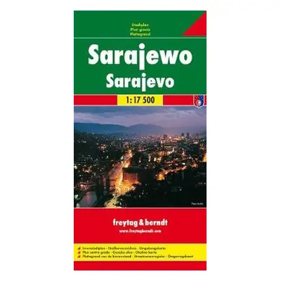 Sarajevo Map 1:17.500