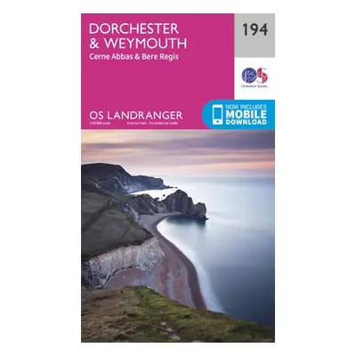 Dorchester a Weymouth, Cerne Abbas a Bere Regis - Ordnance Survey