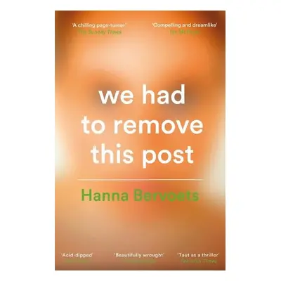 We Had To Remove This Post - Bervoets, Hanna