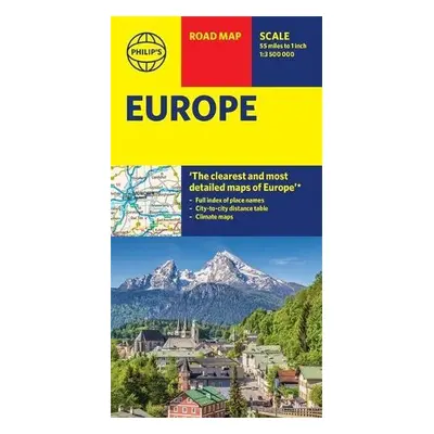 Philip's Europe Road Map - Philip's Maps