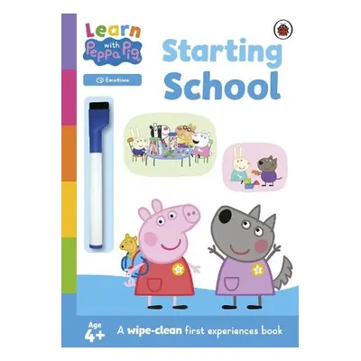 Learn with Peppa: Starting School wipe-clean activity book - Peppa Pig