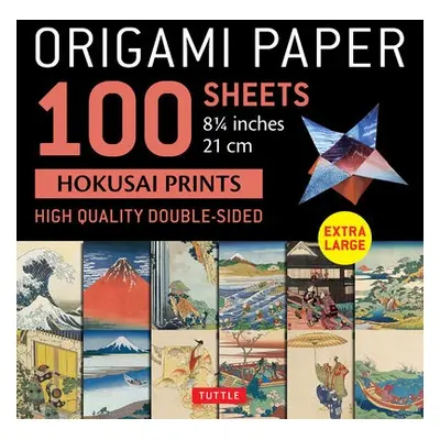 Origami Paper 100 sheets Hokusai Prints 8 1/4" (21 cm)