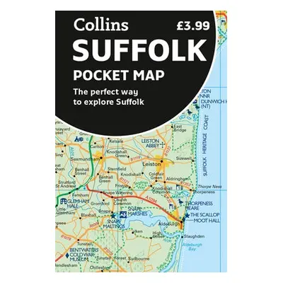 Suffolk Pocket Map - Collins Maps