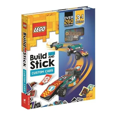 LEGO® Build and Stick: Custom Cars (Includes LEGO® bricks, book and over 260 stickers) - LEGO® a