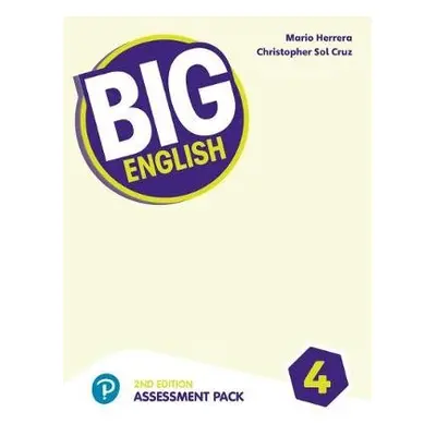 Big English AmE 2nd Edition 4 Assessment Book a Audio CD Pack