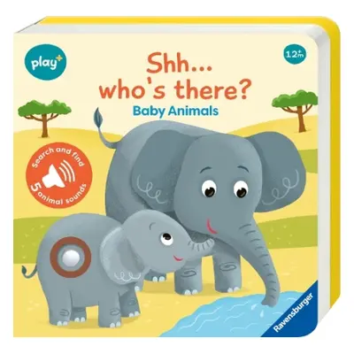 Ravensburger Play+ Infant a Toddler - Shhh…Who's there? Baby Animals My First Seek and Find Soun