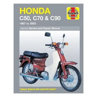 Honda C50, C70 a C90 (67 - 03) Haynes Repair Manual - Churchill, Jeremy