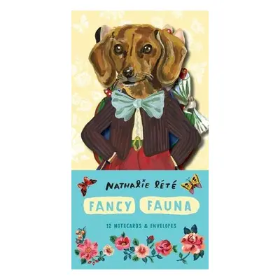 Fancy Fauna: 12 Notecards a Envelopes