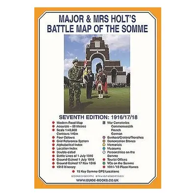 Major a Mrs Holt's Battle Map of The Somme (Map) - Holt, Tonie a Holt, Valmai