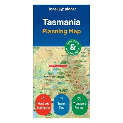 Lonely Planet Tasmania Planning Map - Lonely Planet