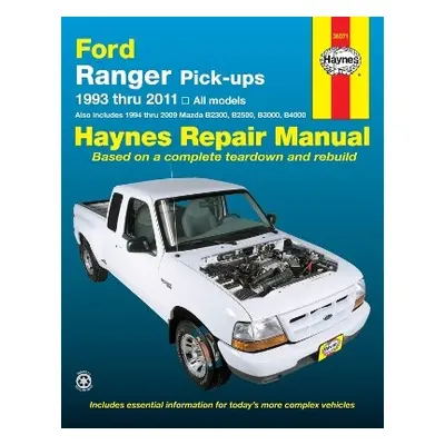 Ford Ranger (1993-2011) a Mazda B2300/B2500/B3000/B4000 (1994-2009) Haynes Repair Manual (USA) -