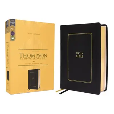 KJV, Thompson Chain-Reference Bible, Leathersoft, Black, Red Letter, Comfort Print