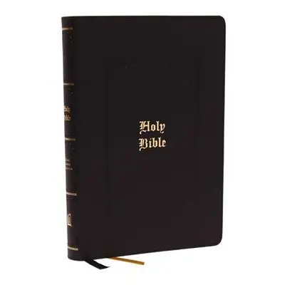 KJV Holy Bible: Large Print with 53,000 Center-Column Cross References, Black Leathersoft, Red L