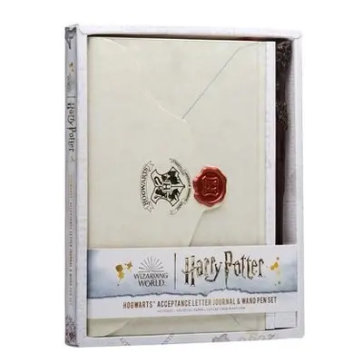 Harry Potter: Hogwarts Acceptance Letter Journal and Wand Pen Set - Insight Editions