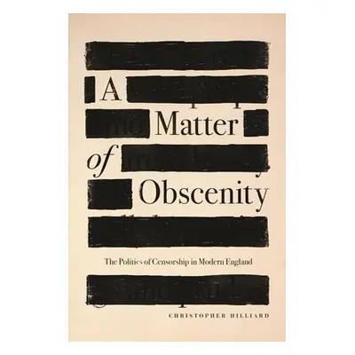 Matter of Obscenity - Hilliard, Christopher