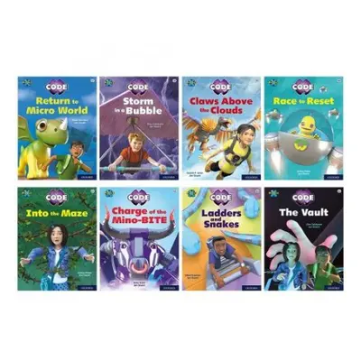 Project X CODE: White and Lime Book Bands, Oxford Levels 10 and 11: Sky Bubble and Maze Craze, M