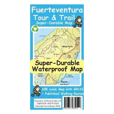 Fuerteventura Tour and Trail Map - Brawn, David